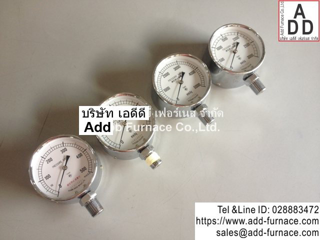 Kusaba Pressure Gauge 0to2000mmAq(8)